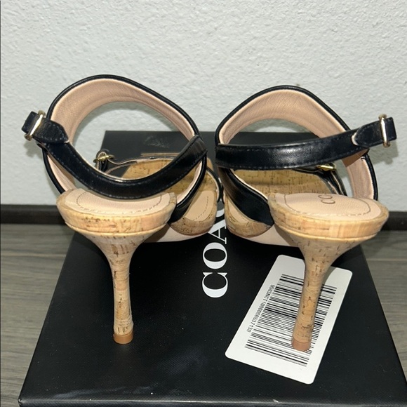 COACH Women's Kit Two-Piece Dress Sandals - Picture 4 of 6